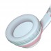 OCYCLE B6 Pink Active Noise Cancellation Wireless Bluetooth Headphone for Online Courses and Sound Insulation