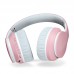 OCYCLE B6 Pink Active Noise Cancellation Sound Insulation Wireless Bluetooth Headphone with a Storage Bag