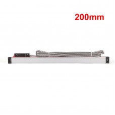 SINO 200MM/7.9" Linear Scale Grating Ruler for Digital Readout DRO Grinding Lathe Milling Machines