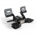 Simplayer Raptor Standard Flight Rudder Pedals Flight SIM Rudder Pedals with 3-Axis Hall Sensor