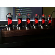 IPS Black Walnut D'ESIGN RGB Light Electronic Tube with Adjustable Brightness and Professional Operational Amplifier Chip