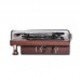 Vinyl Recorder Bluetooth Version 2.0 Stereo Output Power Wood Retro Ornament with Built-in Speaker