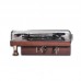 Vinyl Recorder Bluetooth Version 2.0 Stereo Output Power Wood Retro Ornament with Built-in Speaker