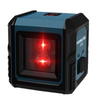 Hanmatek LV2 Red Light Mini Laser Level Meter Infrared Crossing Laser Level Meter with 10M Transmitting Distance