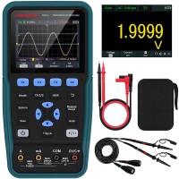 HO102 100M Digital Oscilloscope 3 in 1 Dual Channel Portable Oscilloscope with Built-in Multimeter Function