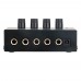 HA400 Headphone Amplifier Ultra-compact 4-Channel Independent Control Stereo Headphone Amplifier 20Hz-20KHz