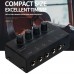 HA400 Headphone Amplifier Ultra-compact 4-Channel Independent Control Stereo Headphone Amplifier 20Hz-20KHz