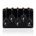 TX400 Stereo Audio Mixer Acrylic Shell Passive Circuit Design with 4 Independent Input Volume Knob