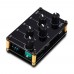 TX400 Stereo Audio Mixer Acrylic Shell Passive Circuit Design with 4 Independent Input Volume Knob