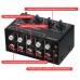 CX400A Stereo Mini Audio Mixer High Performance 4-Channel Passive Dual Mode Mixer with Zero Background Noise