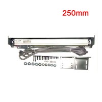 250MM/9.8" 5U Linear Scale Grating Ruler Perfect for Digital Readout Grinding Milling EDM Machines