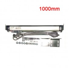 1000MM/39.4" 5U Linear Scale Grating Ruler Perfect for Digital Readout Grinding Milling EDM Machines