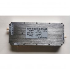 1.2GHz-1.6GHz 15-20W Broadband Microwave Power Amplifier RF Power Amp Microwave Amplifier Module