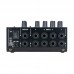 MIX428 8-Channel Audio Mixer Dual Mode High Performance Reverb Mini Audio Mixer with 6.35mm Interface