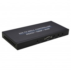 NK-BT100 HDMI 2 x 2 TV Video Wall Controller One Input and Four Output High Performance 1080P HDMI Controller