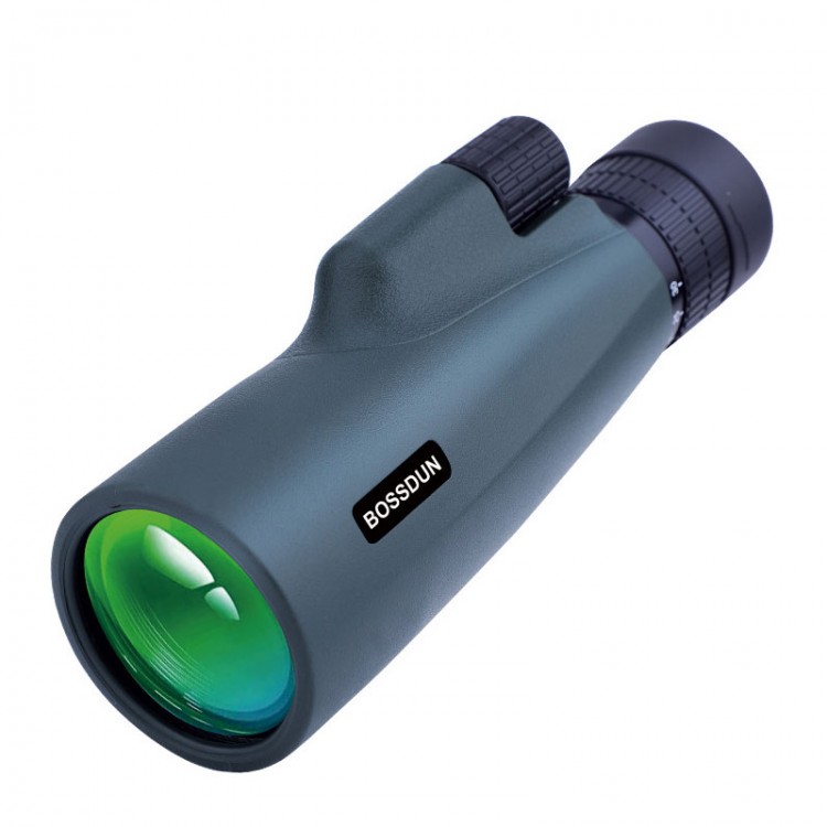 BOSSDUN 1030x50 Zoom Monocular Telescope Low Light Night Vision Monocular (Army Green) for
