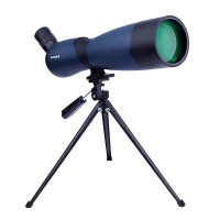 BOSSDUN 25-75x70 Zoom Monocular Telescope (Blue) with Tripod Stand for Bird Watching Hiking Travel