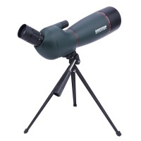 BOSSDUN 25-75x70 HD Spotting Scope BAK4 Zoom Monocular Army Green with Tripod for Watching Wildlife