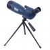 BOSSDUN 25-75x70 HD Spotting Scope BAK4 Zoom Monocular Blue with Tripod for Watching Wildlife Stars