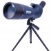 BOSSDUN 25-75x70 HD Spotting Scope BAK4 Zoom Monocular Blue with Tripod for Watching Wildlife Stars