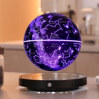 Magnetic Levitation Globe Magnetic Levitating Globe Floating Globe Home Decor Gift with Color Light