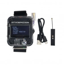 DSTIKE Deauther Watch V3 Wearable Deauther Watch ESP8266 Development Board 2.4GHz 3D Printed Case