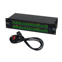 Professional Graphic Equalizer Digital Equalizer Dual 31-Band Spectrum Display for Stage Home Uses