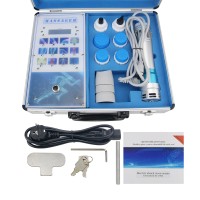 CTLNHA HL.1602 Shock Wave Therapy Equipment Portable Shock Wave Machine ED Massager w/ Aluminum Box