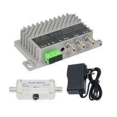 OTP01 Mini 1550NM Transmitter Two-Way Output 2*10Dbm Feeder Working with Optical In 1310NM Relay