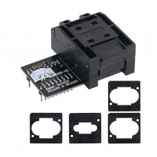 BGA169 & BGA153 EMMC Socket Adapter RT-BGA169-01 and BGA Bounding Box for RT809H Programmer