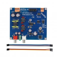 GeeDiy AD1955 DAC Board Audio Decoder Board I2S/DSD Input 24Bit 192K DSD64 DSD128 (Upgraded Version)