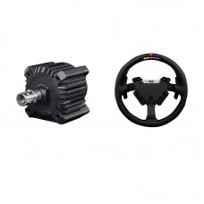 DD Pro 8NM Wheel Base SIM Racing Wheel Base (for FANATEC Gran Truismo) + RS Steering Wheel for FANATEC