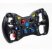 Formula Pro Wired Force Feedback Steering Wheel Racing Wheel (Black) Dual Clutches for Cube Controls