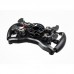 Formula Pro Wired Force Feedback Steering Wheel Racing Wheel (Black) Dual Clutches for Cube Controls