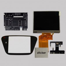 Black 3.1 Version Screen MOD Kit High Quality Glass Sharp Screen with Adjustable Brightness