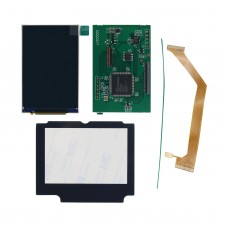New GBA SP Highlight Brightness IPS LCD Screen for GAMEBOY ADVANCE SP Point-to-point LCD