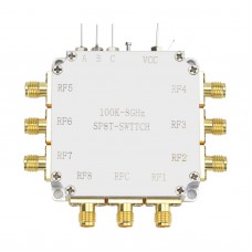LF-3GHz SP8T Switch 3GHZ RF Switch Module with Metal Shell High Isolation Low Insertion Loss