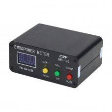 Shortwave Standing Wave Power Meter SWR & Power Meter 120W Digital Power Meter with OLED Display Screen Button Version