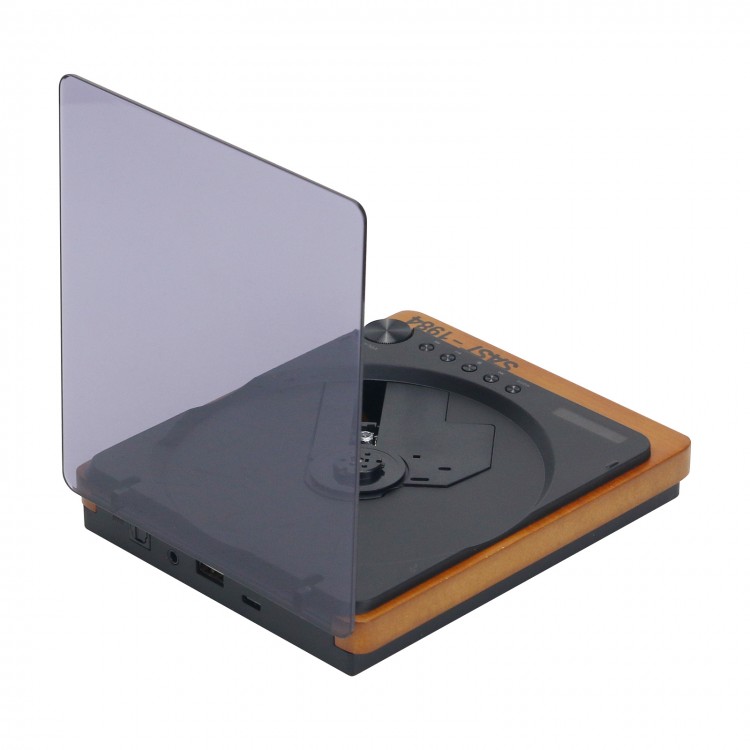 SAST1984 SA058A Portable CD Player Retro BT5.1 Bluetooth CD Player