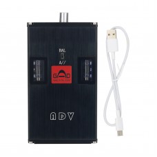 ADV Fully Balanced Tube Headphone Amplifier Portable Tube Headphone Amp w/ Type-C USB Charging Cable