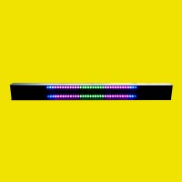 17" 120-LED Music Spectrum Display Audio Rhythm Light with Shell Supports Sound and Wired Control