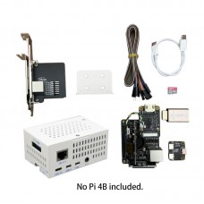 BLIKVM HAT KVM over IP HDMICSI BLIKVM PIKVM Remote Control (White) for Server Operation Maintenance
