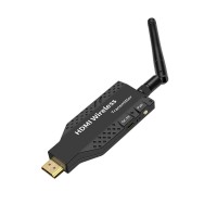 Wireless 50m Single Antenna 5.8G Wireless Transmission HDMI Extender with One Transmitter USB Charging Version