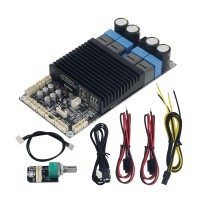 BDM9 TPA3255 2 x 300W Bluetooth 5.0 Power Amplifier Board Stereo Support Treble and Bass Adjustment