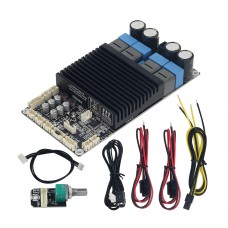 BDM9 TPA3255 2 x 300W Bluetooth 5.0 Power Amplifier Board Stereo Support Treble and Bass Adjustment