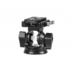 DT-03 Two-way Head Tripod 360 Degrees Panning Base for Telephoto Lenses with High Load Capacity