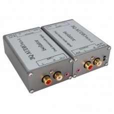 JQ Audio RCA-2 Aluminum Alloy Audio Isolator for Audio Filtering and Current Sound Eliminating 20Hz - 20KHz