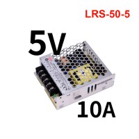 Mean Well LRS-50-5 5V 10A 50W Switching Power Supply PC Power Supply Unit PSU with Single Output