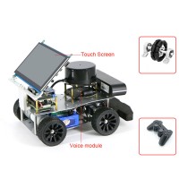 Ackerman/Differential ROS Car Robot Car Assembled w/ Depth Camera Voice Module N10 Lidar LubanCat 1S