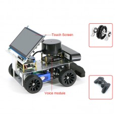 Ackerman/Differential ROS Car Robot Car Assembled w/ Depth Camera Voice Module N10 Lidar LubanCat 1S